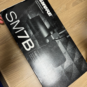 Shure SM7B + CLOUD CL-2 / 클라우드 2채널 리프터 마이크 액티베이터