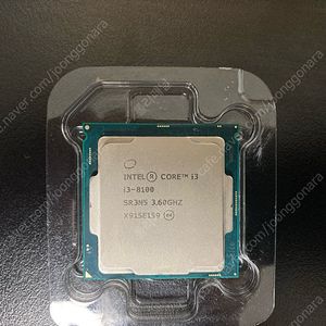 인텔 코어 i3 8세대 8100 (커피레이크) cpu 단품