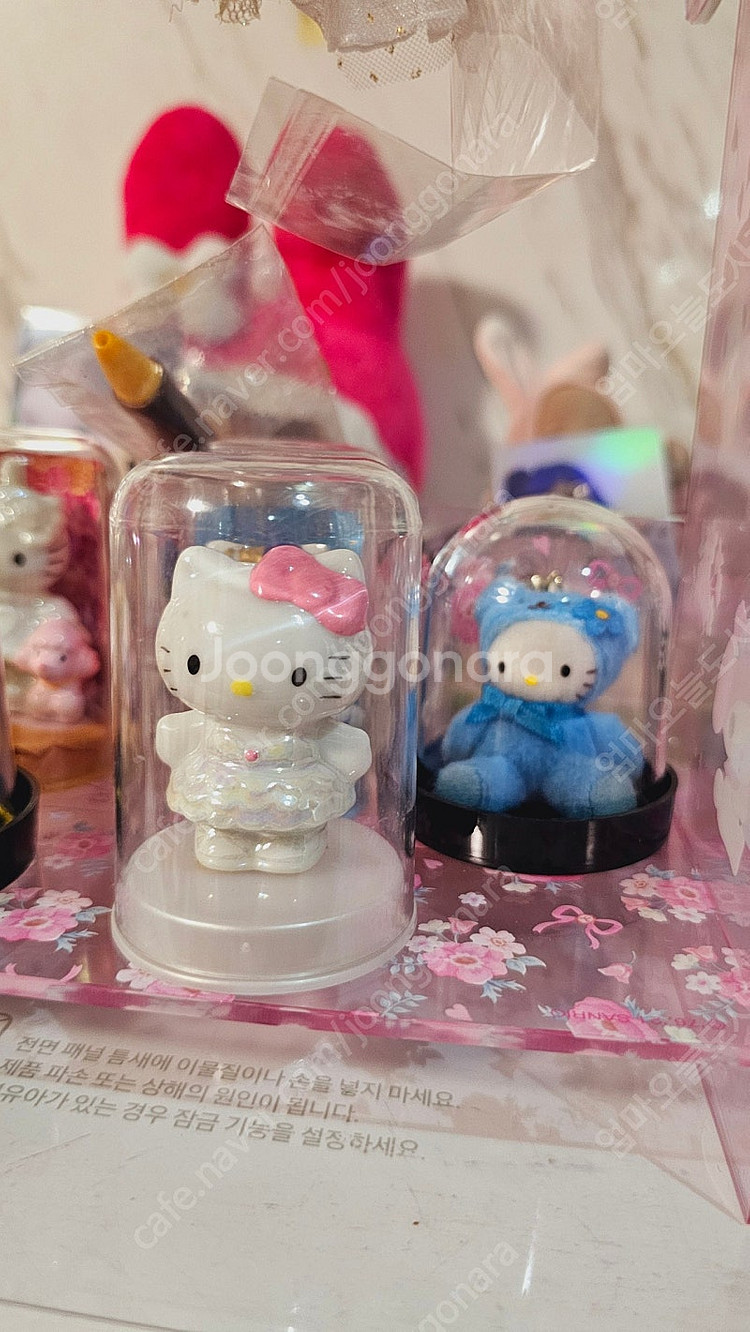 고전테디베어키티 아기곰키티3총사--5