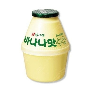 CU 뚱바 바나나맛우유 2개