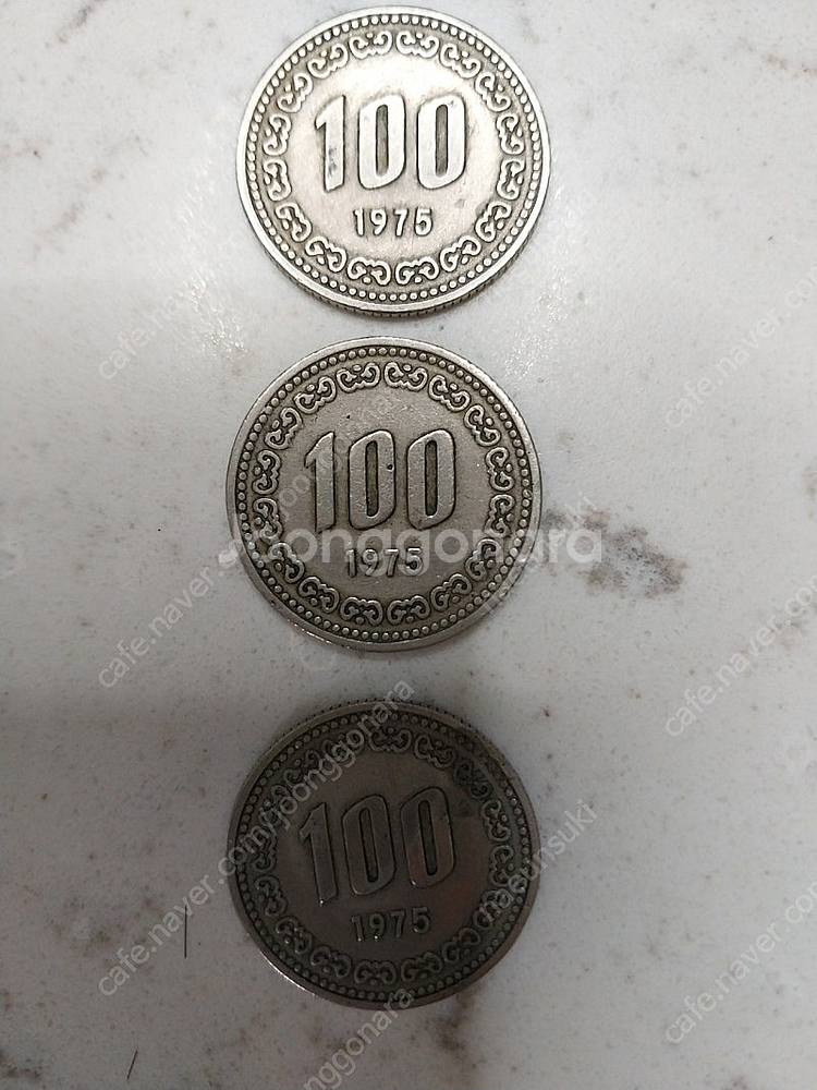 희귀동전 100원 10개 50원 1개--4