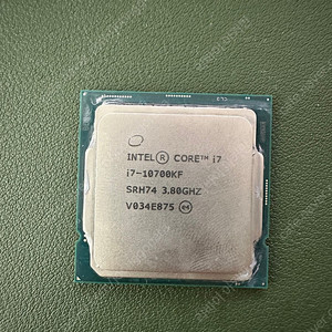 10세대 cpu 인텔 i7 10700kf