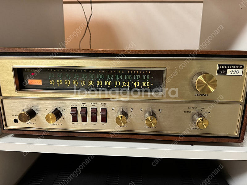피셔 220T 리시버 (Fisher 220T Recei...--0