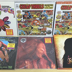 LP ; janis joplin, big borther and the holding company 제니스 조플린 엘피 음반 4장 60년대 블루스 락 명반 blues rock