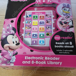 Disney Me Reader 디즈니 미 리더 미니마우스 미개봉 (배터리, 책8권 포함)