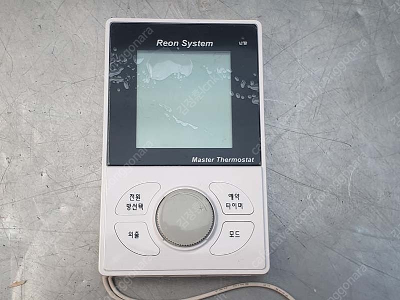 Reon System 웨스콘 각방제어 온도조절기 거실용 EDW-750 Series Master Thermostat EDW750M