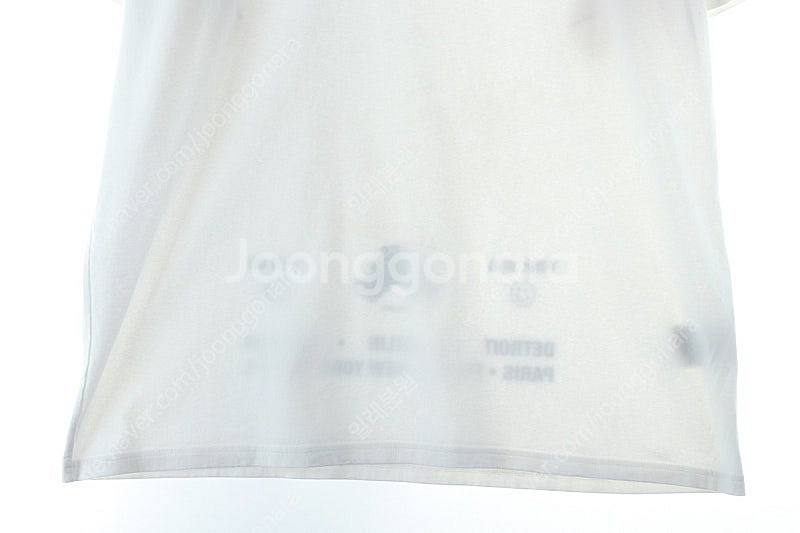 (XL) 칼하트 반팔 티셔츠 화이트 올드스쿨 프린팅 박...--3