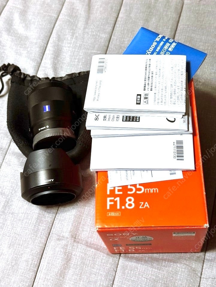 소니 SEL 55mm F1.8 ZA FE 렌즈 팝나다