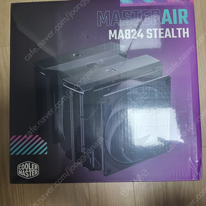 (미개봉) 쿨러마스터 MASTER AIR MA824 STEALTH 팝니다.