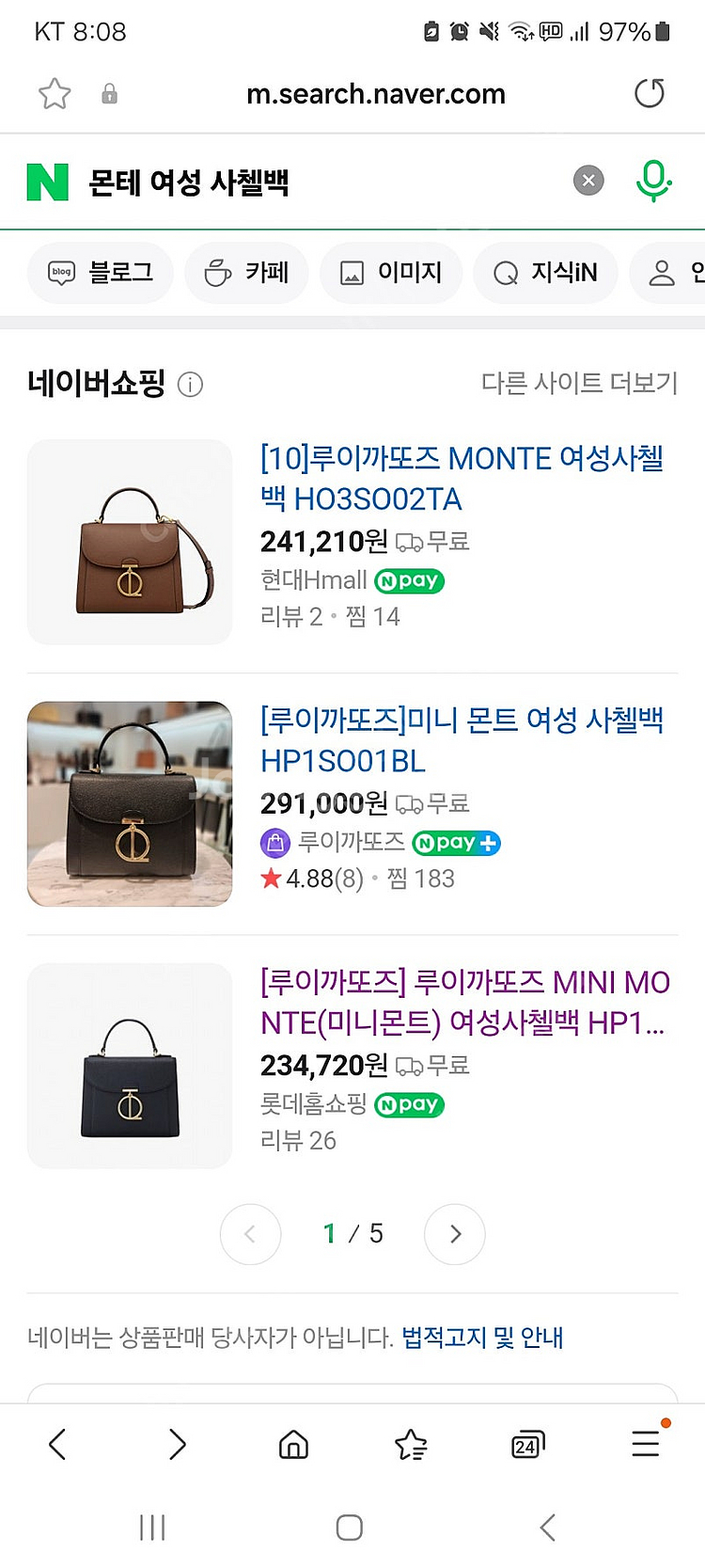 루이까또즈 핸드백--7