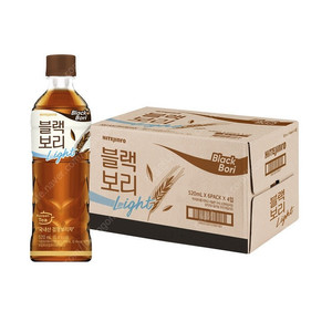 블랙보리 라이트 520ml X 24개