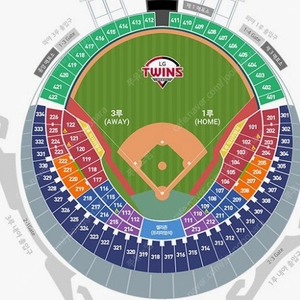 7월 27일(토) 18:00 [잠실] LG 트윈스 vs 한화이글스 외야그린석 4연석 양도