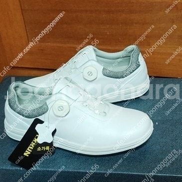 개그 소가죽 260 다이얼 골프화 운동화 새상품--0