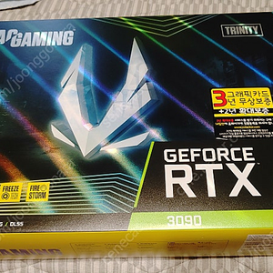 (광주광역시) zotac 지포스 RTX 3090 Trinity D6X 24GB