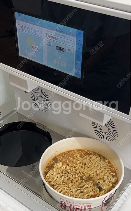 고장없는 업소용 라면조리기 2구 한강 라면기계 라면끓여...--0
