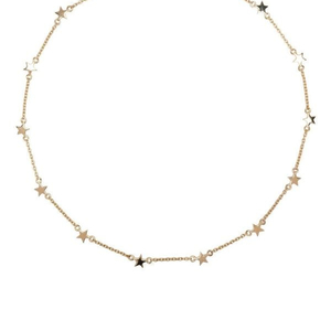 TOLEN STAR CHOKER (GOLD PLATED)