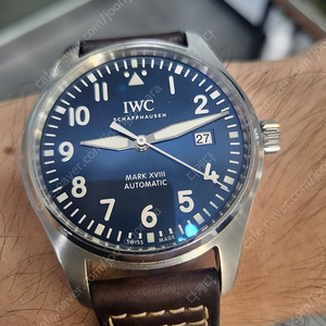 iwc 마크18 청판 완전 싸게 급매