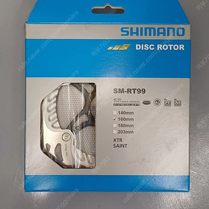 시마노 xtr SM-RT99 160mm 디스크 로터 판매합니다.