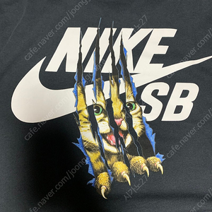 nike sb cat scratch 나이키sb 고양이 스크래치 티셔츠 블랙 XL