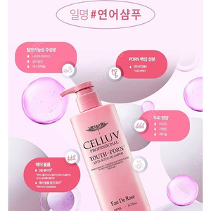 셀럽 프로페셔널 YOUTH PDRN 샴푸(450ml 4개+200ml 1개/새상품/택포)