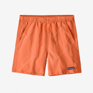 파타고니아 배기스 쇼츠 반바지 5인치 타이거릴리 오렌지 주황 (Patagonia Baggies Shorts 5" Tigerlily Orange) S