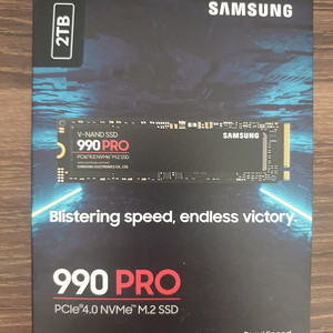 [미개봉] 삼성 SSD 990 PRO 2TB 팝니다