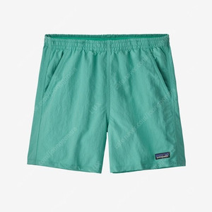 파타고니아 배기스 쇼츠 반바지 5인치 프레쉬 틸 민트(Patagonia Baggies Shorts 5" Fresh Teal) S