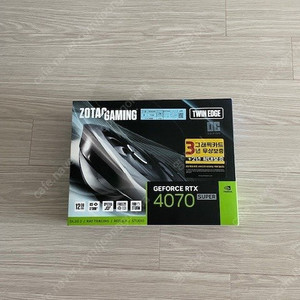 zotac rtx 4070 super 미개봉