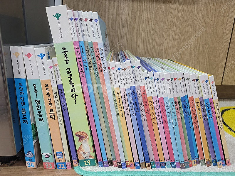 어린이 도서 전집 (웅진 콩알, 손바닥별, 호롱불옛이야...--0