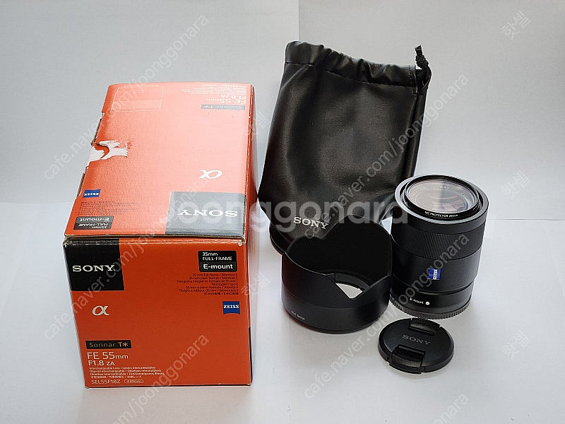 소니 FE 55mm F1.8 렌즈 (SEL55F18Z) 렌즈 판매합니다--0