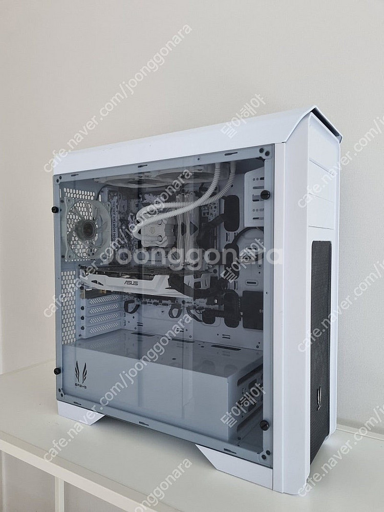 컴퓨터 화이트 감성 PC 팝니다. i5 6600, 10...--0