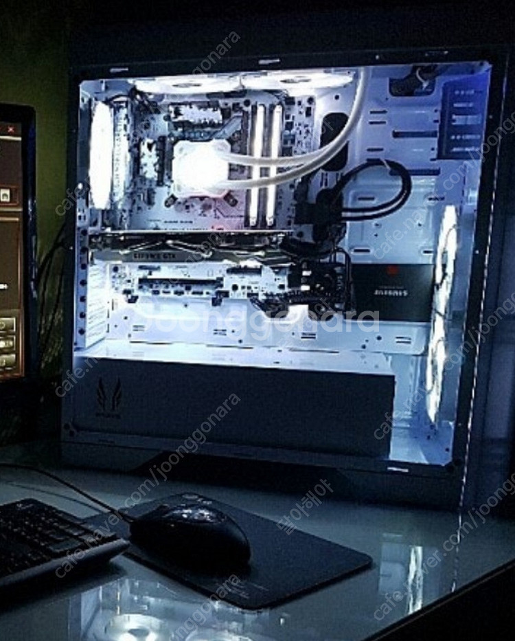 컴퓨터 화이트 감성 PC 팝니다. i5 6600, 10...--4