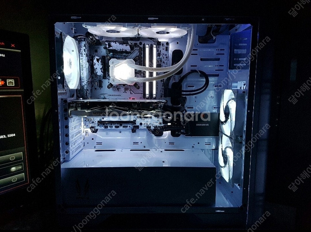 컴퓨터 화이트 감성 PC 팝니다. i5 6600, 10...--5