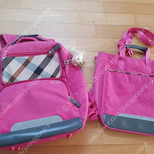 닥스키즈 여아 초등학생 저학년 초등가방 보조가방 + 흔한남매 큐카드
