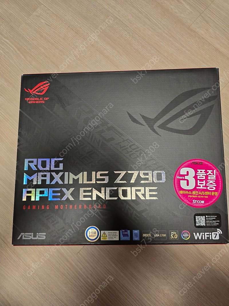 ASUS Z790 APEX ENCORE (풀구성품) 판매합니다.