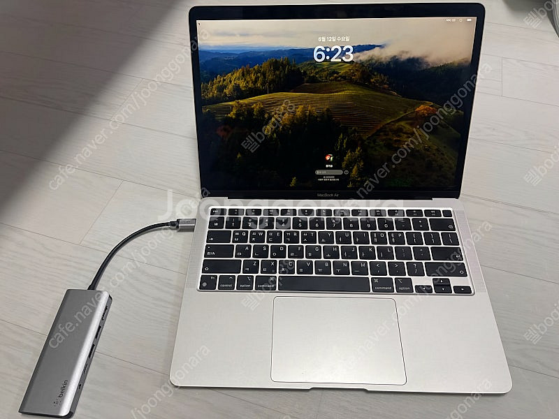 맥북 에어 m1 8g 256gb 팝니다--1
