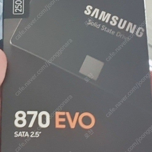 삼성 SSD EVO 870 EVO 250GB