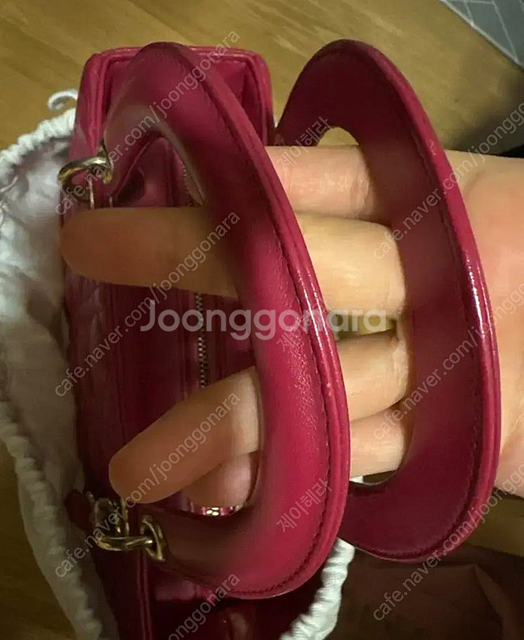 디올 레이디백 미디움--6