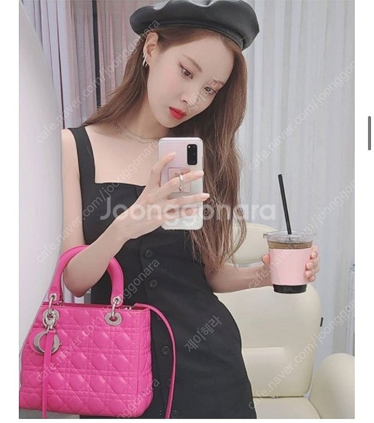 디올 레이디백 미디움--9
