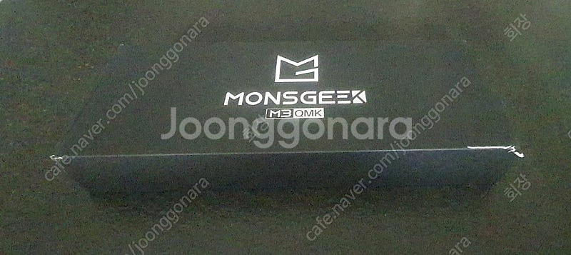몬스긱 M3 글로벌버젼 QMK , 바다소금 스위치 (커...--1