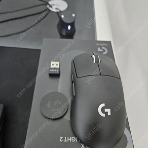 G Pro X Superlight 2 블랙 + 충전독