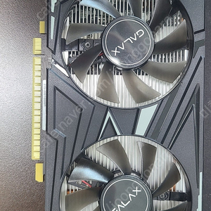 갤럭시 gtx 1650 super ex black oc d6 4gb