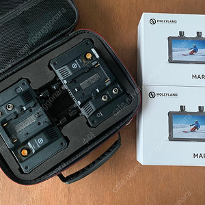 홀리랜드 MARS M1 Enhanced 신형 (모니터+영상송수신기) 2대 판매합니다.