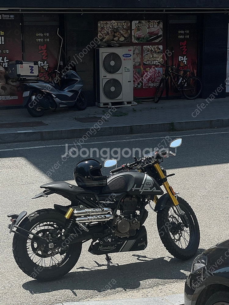 몬디알 힙스터 125cc (22년식) 판매합니다. A급--3
