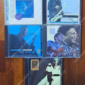 BB KING JAZZ 외 CD 총5장 일괄판매