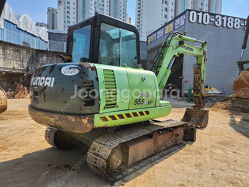 동영상 첨부 현대 R555 M 2001년식 딱따구리집게...--2