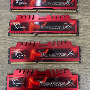 지스킬 DDR3 4기가x4개 택포1.8