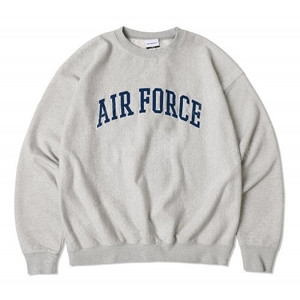 아웃스탠딩 맨투맨 MIL SERIES SWEAT(AIR FORCE)_3% MELANGE GRAY S사이즈