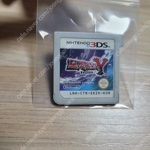 nds/3ds) 포켓몬스터 Y 알칩 (엑와, XY)