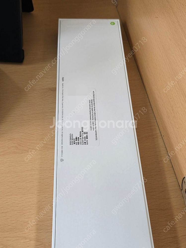 애플워치7 45mm 셀룰러 (풀박스)--4